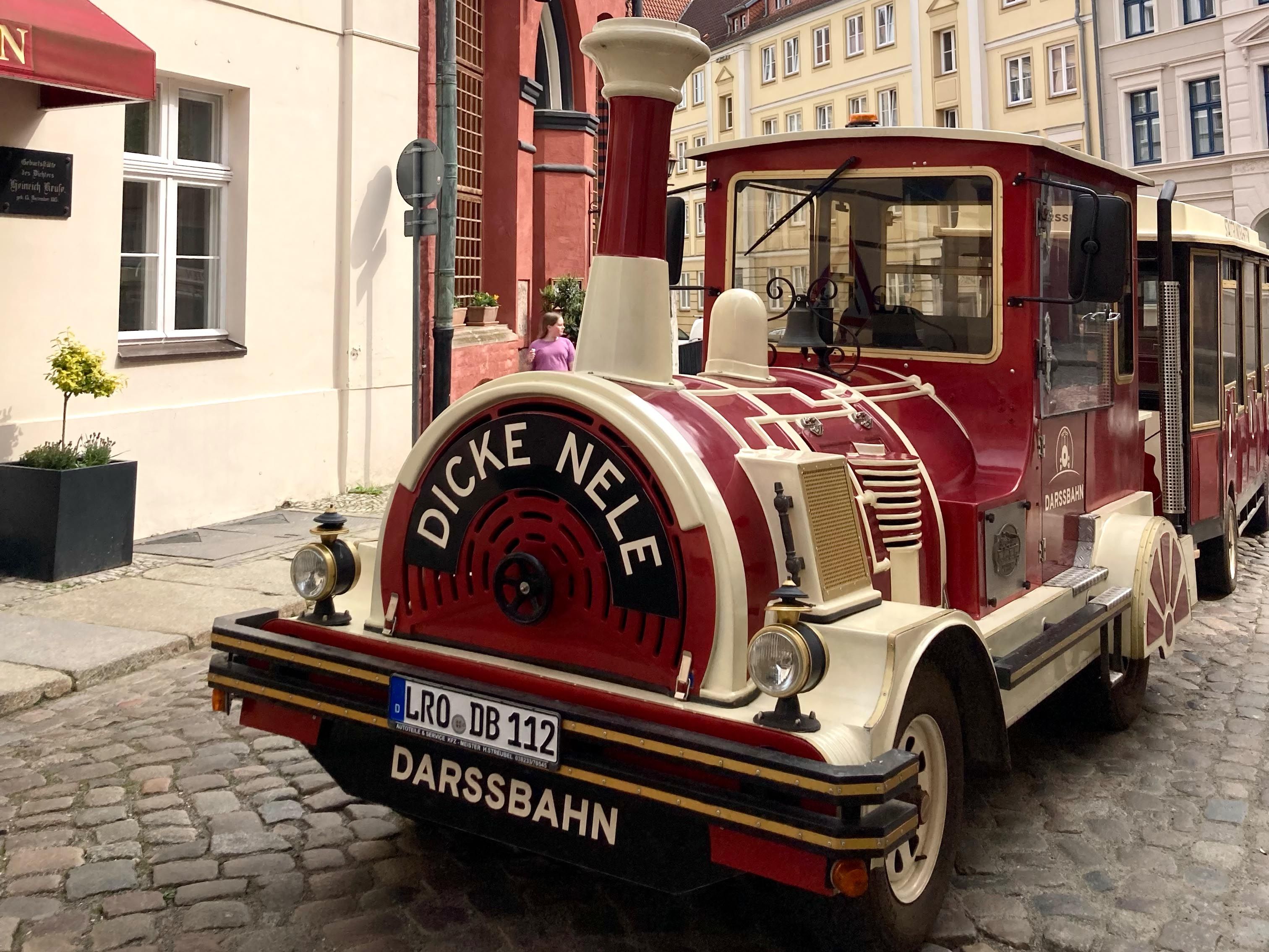 Bimmelbahn in Stralsund